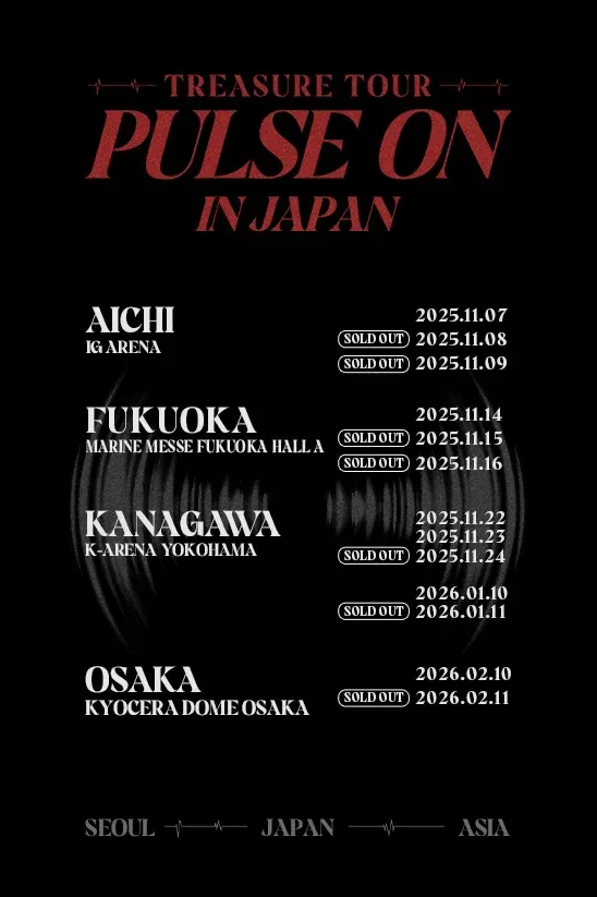 大阪 | TREASURE TOUR [PULSE ON]