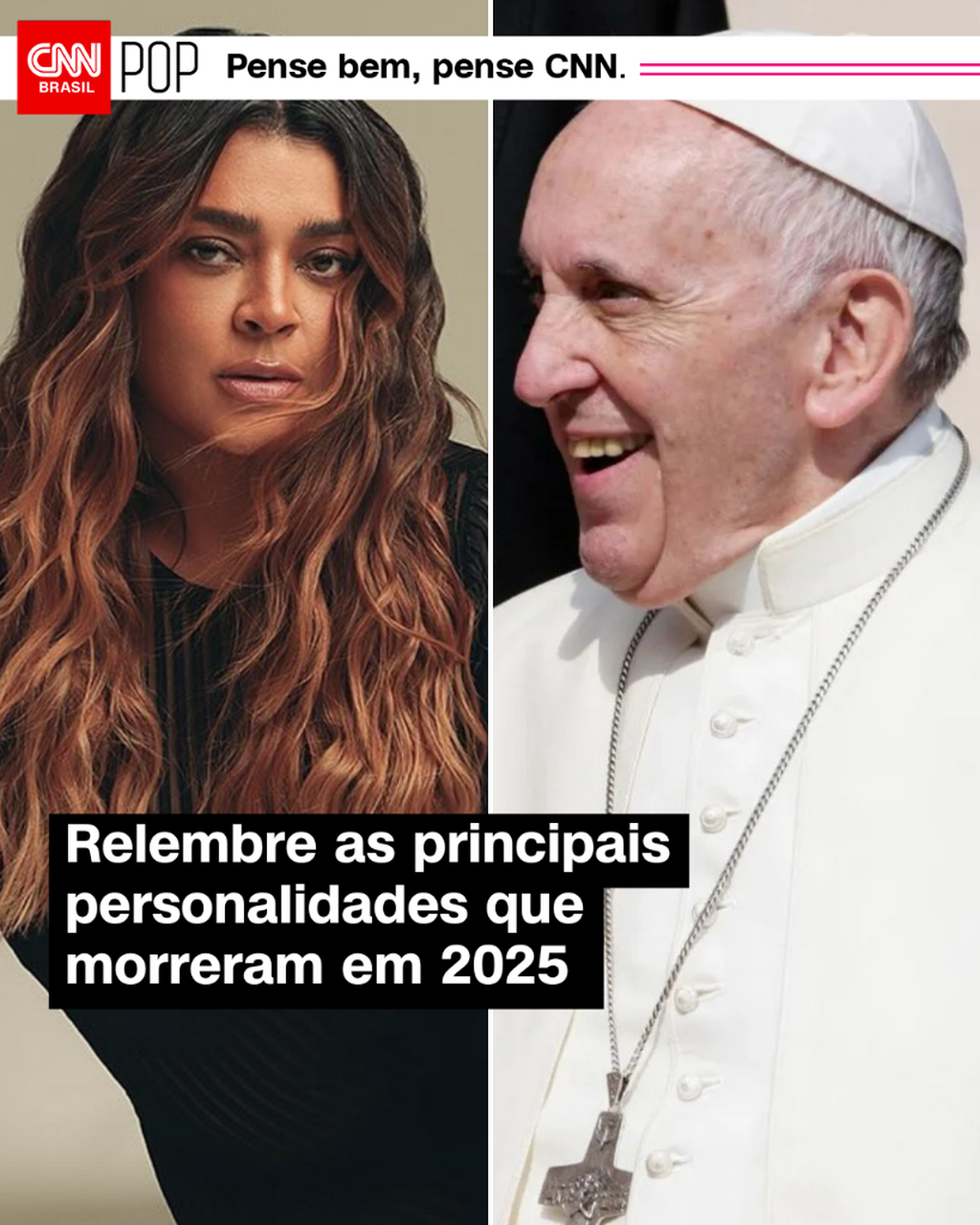 Relembre as principais personalidades que morreram em 2025