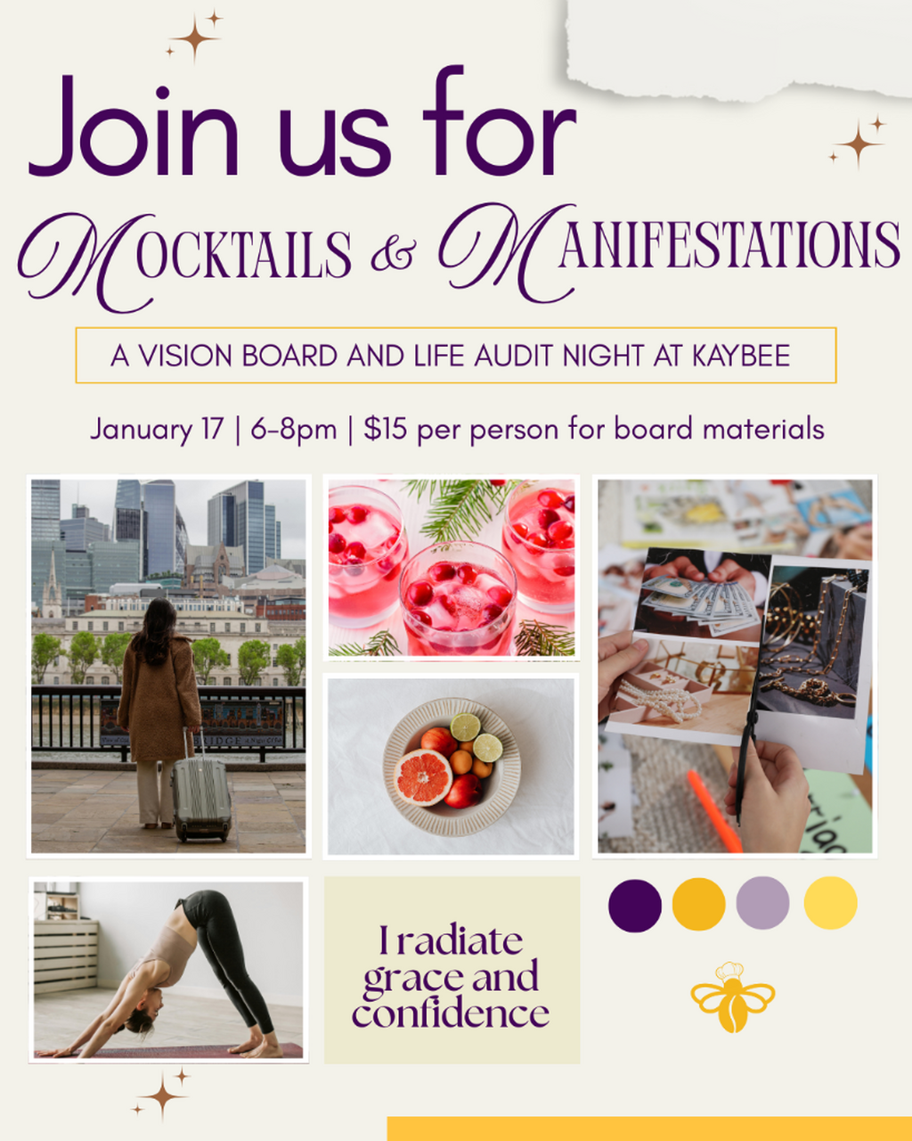 Buy your Mocktails & Manifestations Tickets Here! (January 17, 2026)