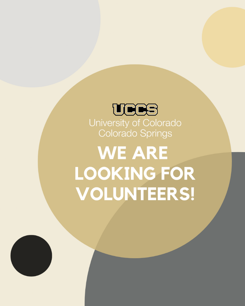 UCCS Volunteer Program!