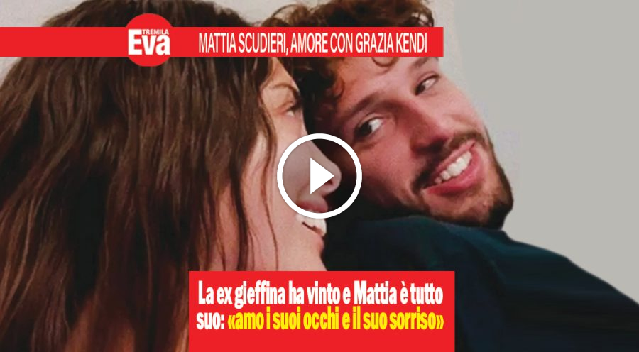 Mattia Scudieri e Grazia Kendi, dolce inizio del nuovo anno