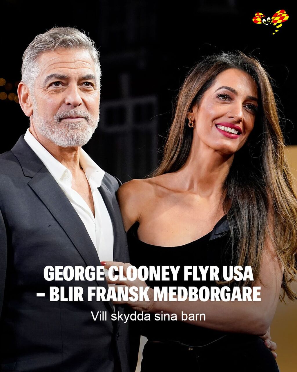 Clooney flyr USA