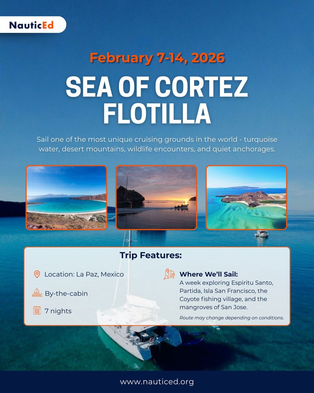 Flotilla ➜ Sea of Cortez ● Feb 2026