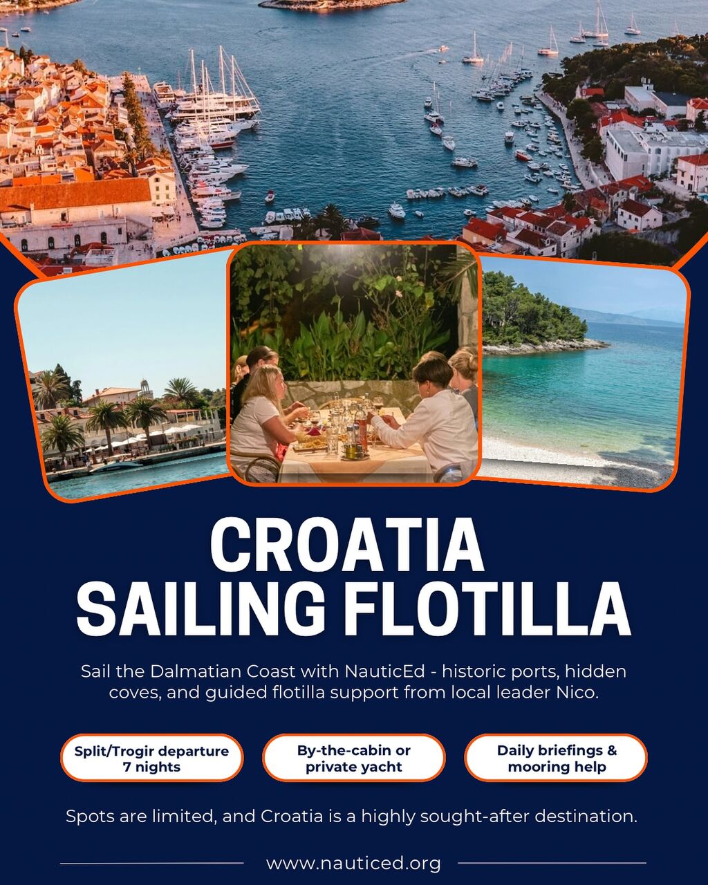 Flotilla ➜ Croatia Sailing Flotilla ● Jun 2026