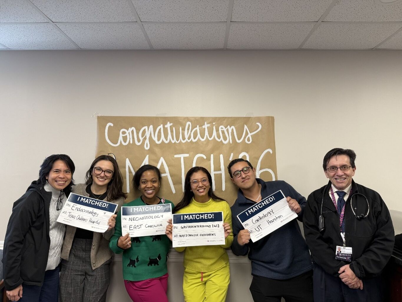 USA Health pediatrics residents match at their top choices for fellowships