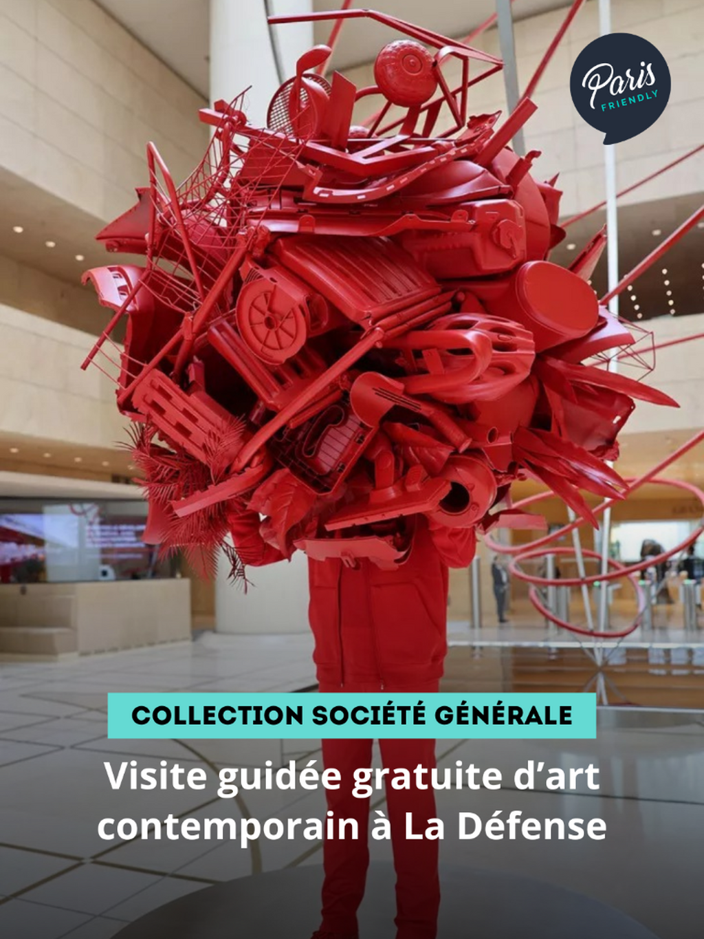 Visite guid&eacute;e gratuite d&rsquo;art contemporain &agrave; La D&eacute;fense