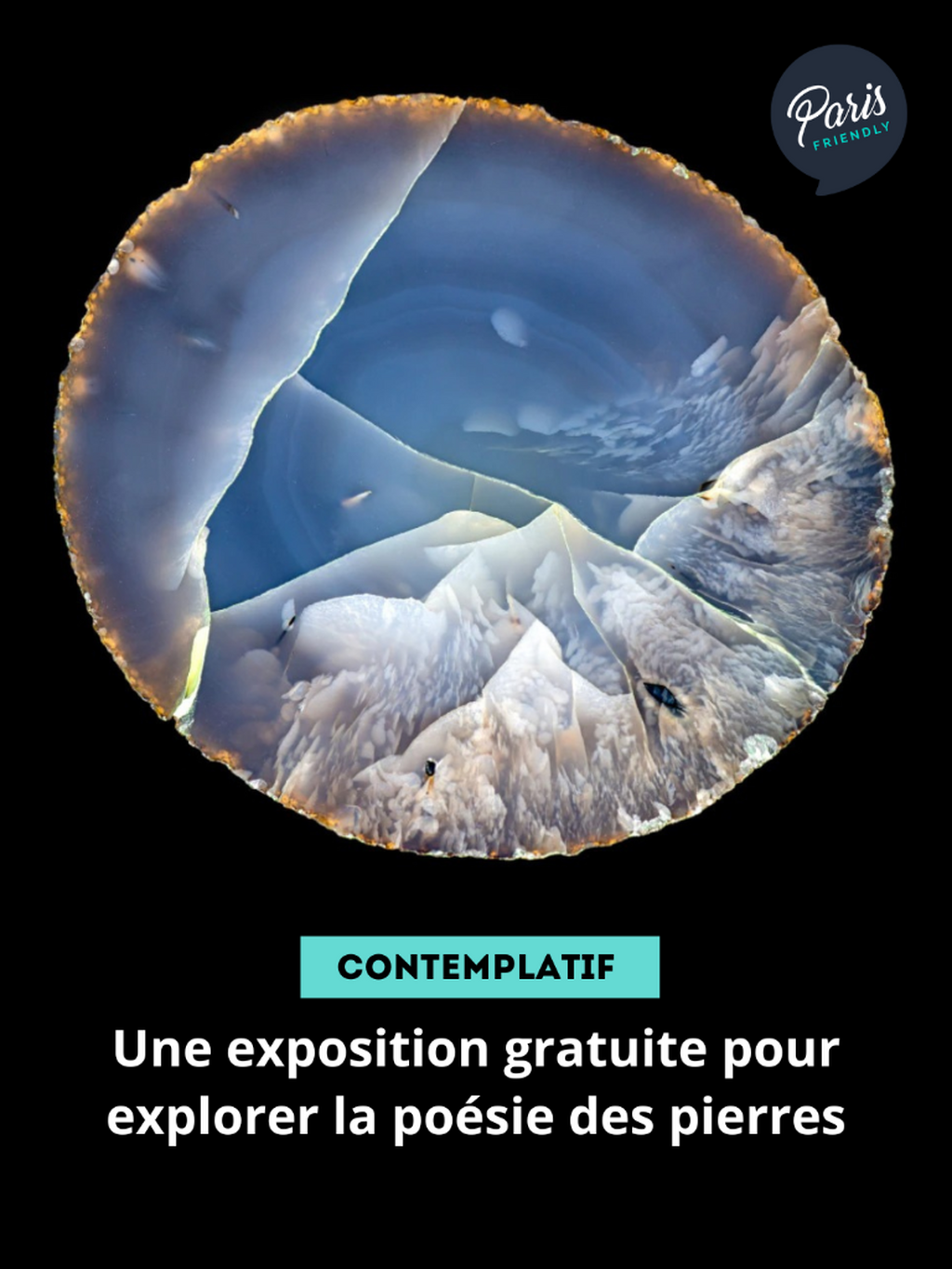 Une exposition gratuite pour explorer la po&eacute;sie des pierres