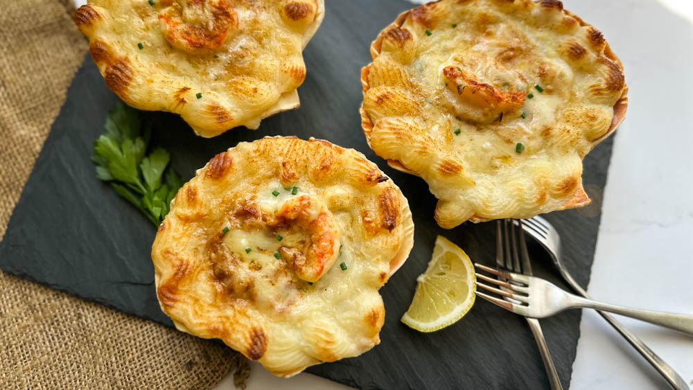 Coquille aux fruits de mer (ou coquille Saint-Jacques) 