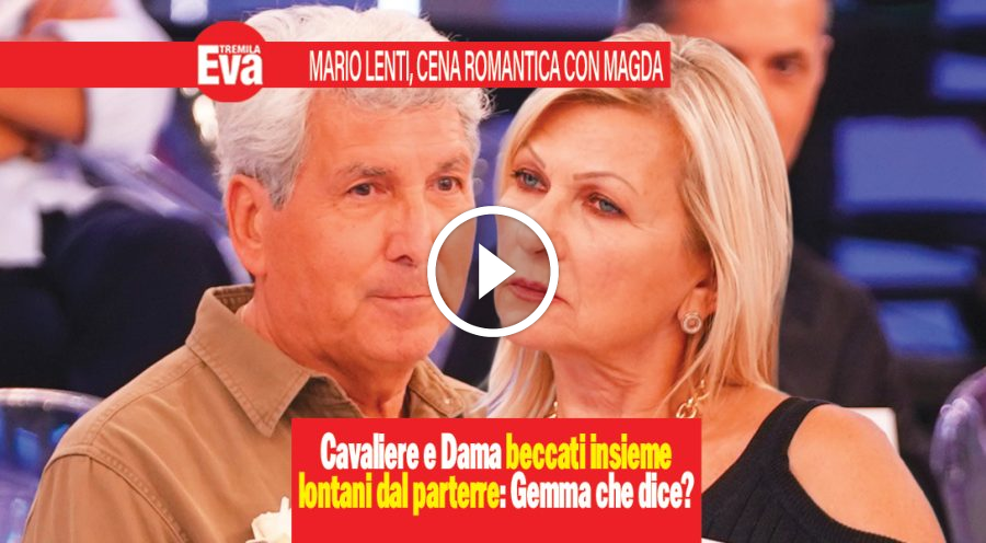 Mario Lenti e Magda, ritorno di fiamma lontano da U&D