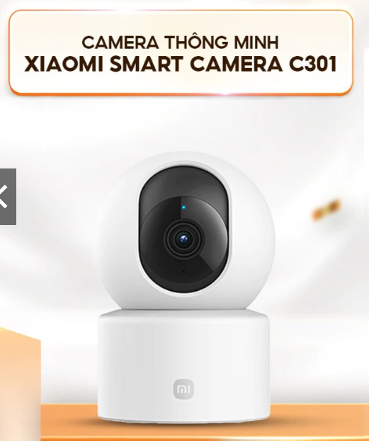 Camera Xiaomi C301 - chất lượng h&igrave;nh ảnh 2K - 400 c&agrave;nh