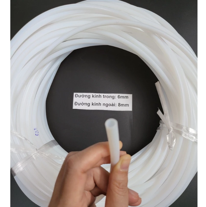 Ống dẫn nhựa Teflon cho AMS - ống PTFE l&otilde;i 2mm d&agrave;i 1m