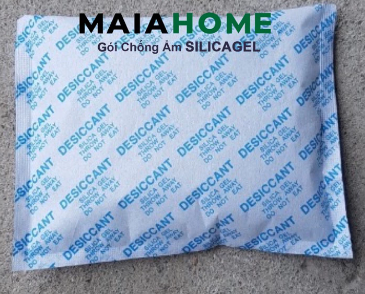 1Kg G&oacute;i h&uacute;t ẩm bỏ th&ugrave;ng nhựa chứa nhựa in