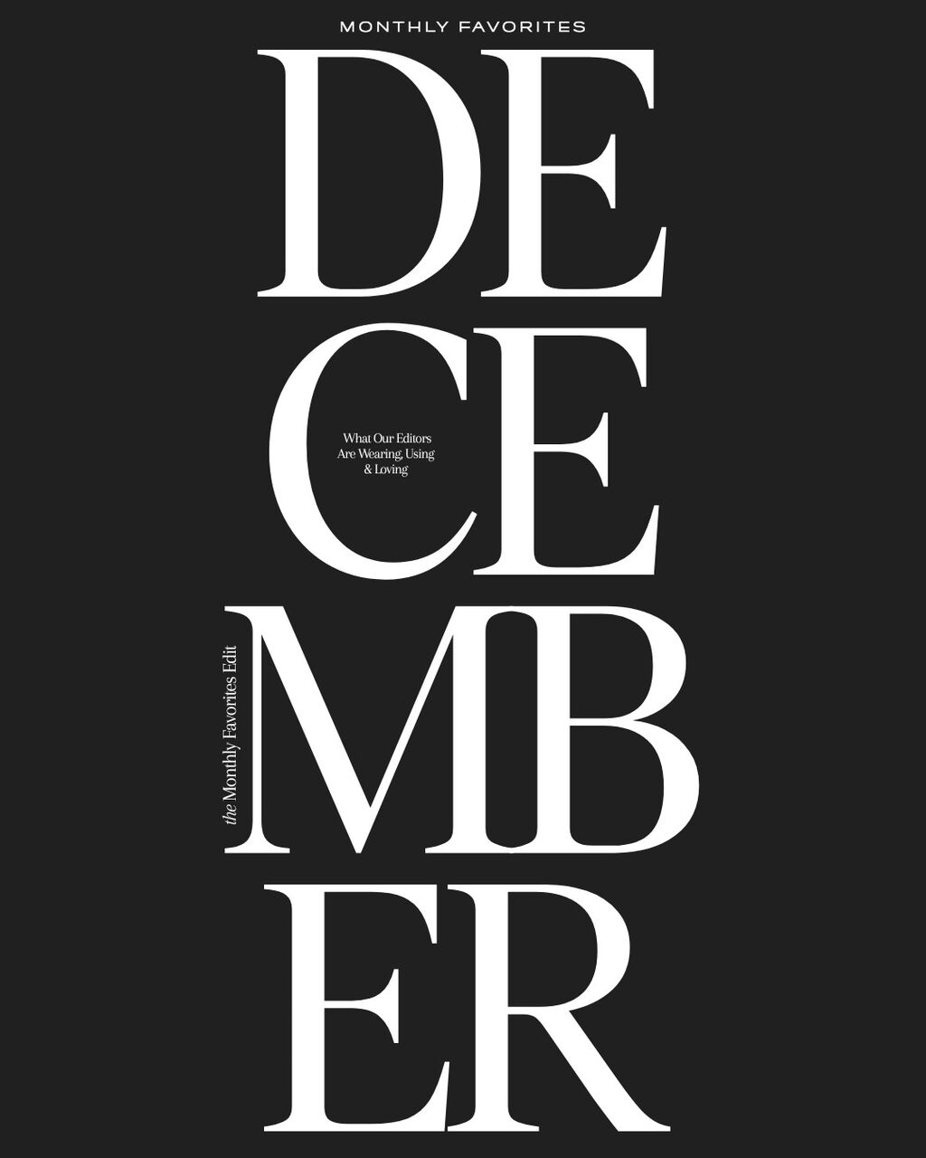 December Favorites 