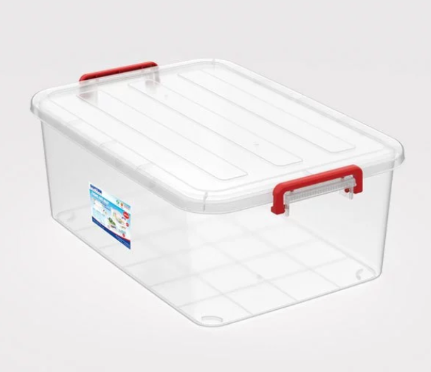 Th&ugrave;ng nhựa chữ nhật Duy T&acirc;n 10L - 45L đựng nhựa in chống ẩm