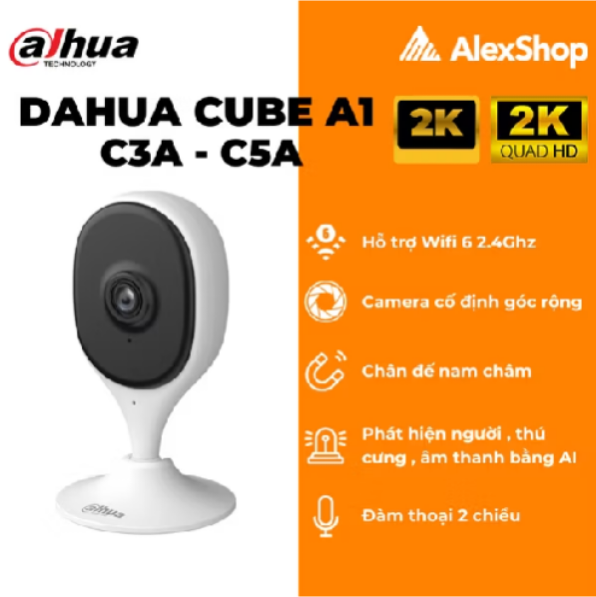 Camera Dahua Cube A1 c&oacute; đế nam ch&acirc;m (n&ecirc;n d&ugrave;ng) 