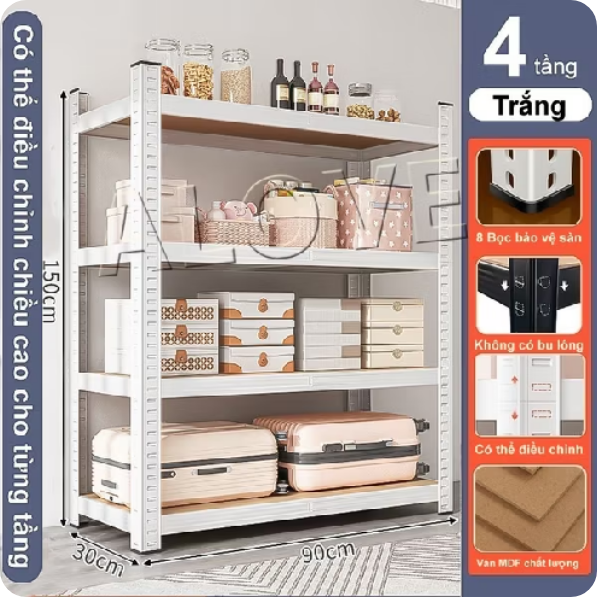 Kệ Sắt V Lỗ Đa Năng Đa Tầng Chắc Chắn Đặt M&aacute;y In 3D