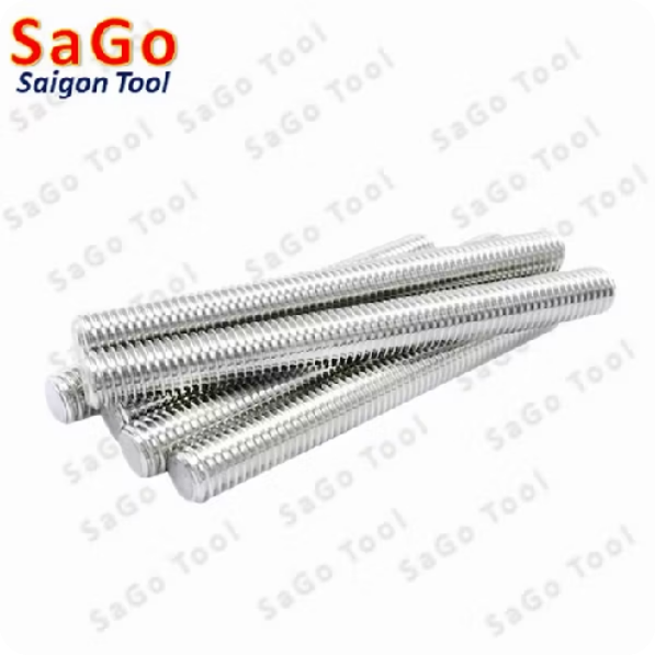 C&acirc;y ty ren inox m3 m4 .. M10 d&ugrave;ng luồn lỗ cố định 2 bộ phận