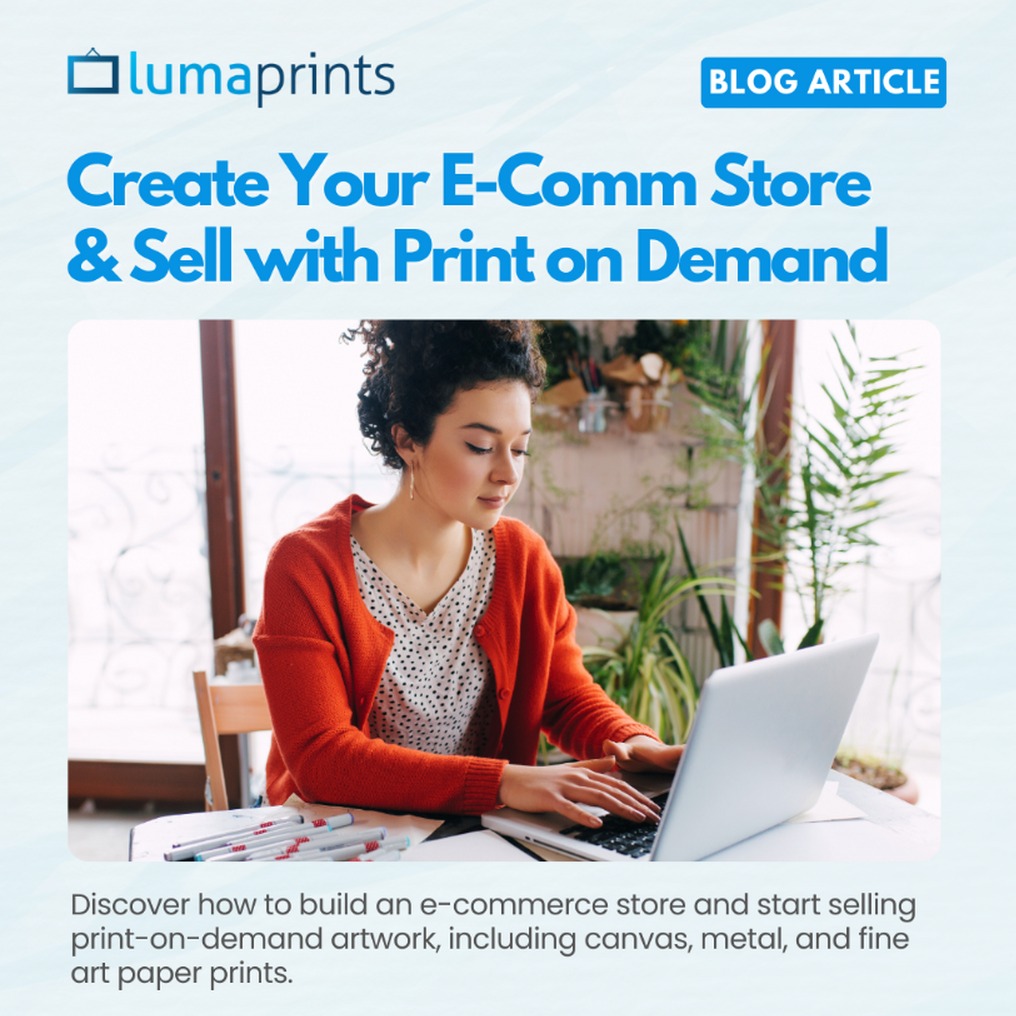 Create Your E-Comm Store & Sell with Print on Demand