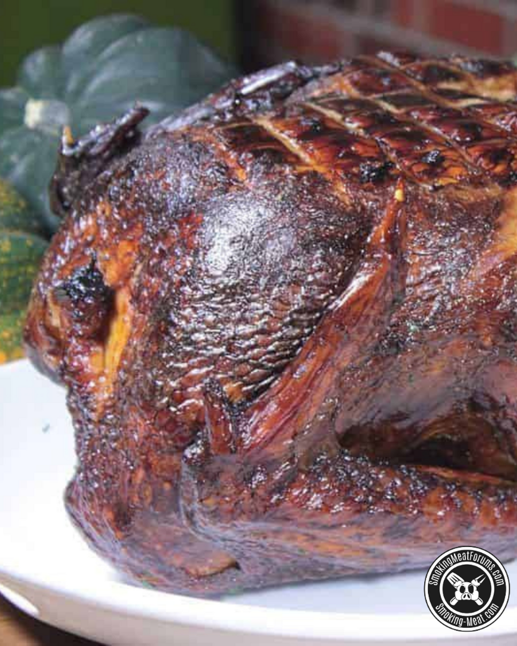 Recipe: Smoked Turkey with Bacon Butter
