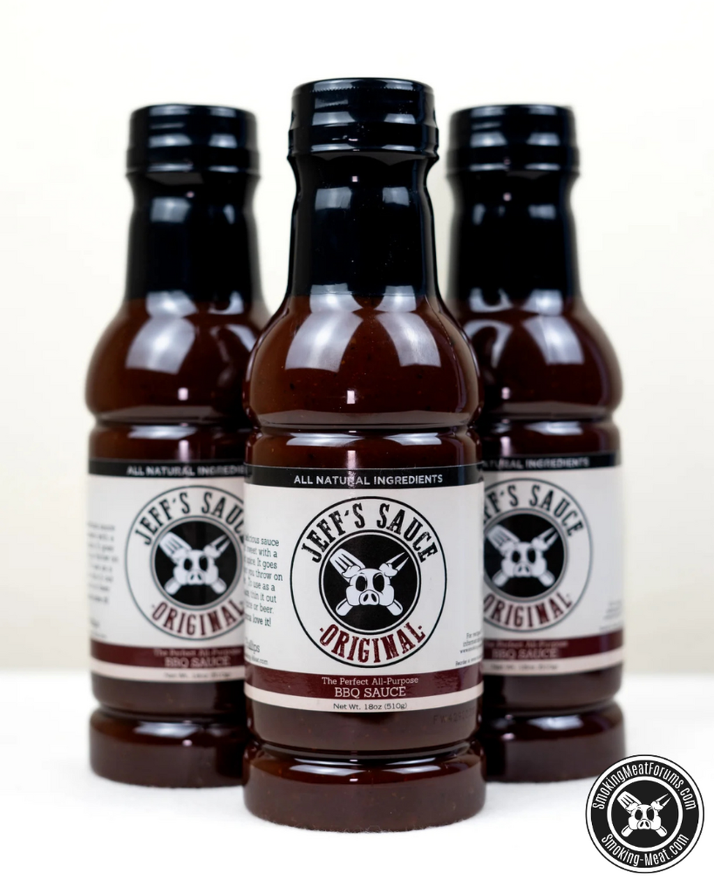 Product Promotion: CASE OF 12 BOTTLES - Jeff's Original BBQ Sauce