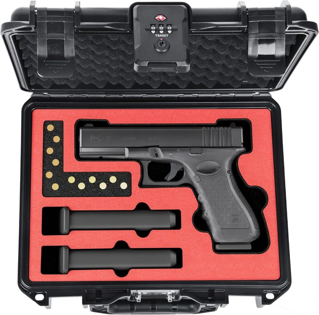 Lockable Handgun Case for Glock