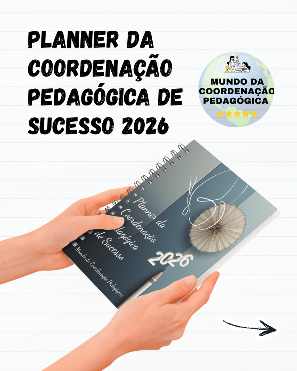 Planner da Coordena&ccedil;&atilde;o Pedag&oacute;gica de Sucesso 