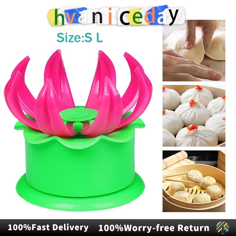 Chinese Baozi Maker Bun Making Mould Food Grade Material Large 2.3inch Steam Bun Mold