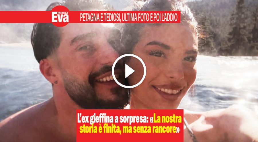 Federica Petagna a sorpresa: &laquo;Con Stefano Tediosi &egrave; finita&raquo;