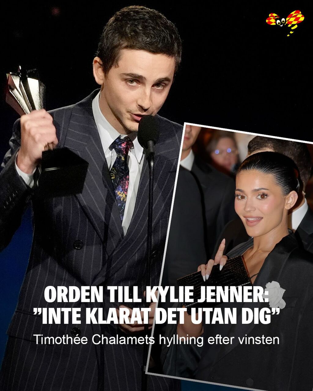 Chalamet och Jenner: &rdquo;Jag &auml;lskar dig&rdquo;