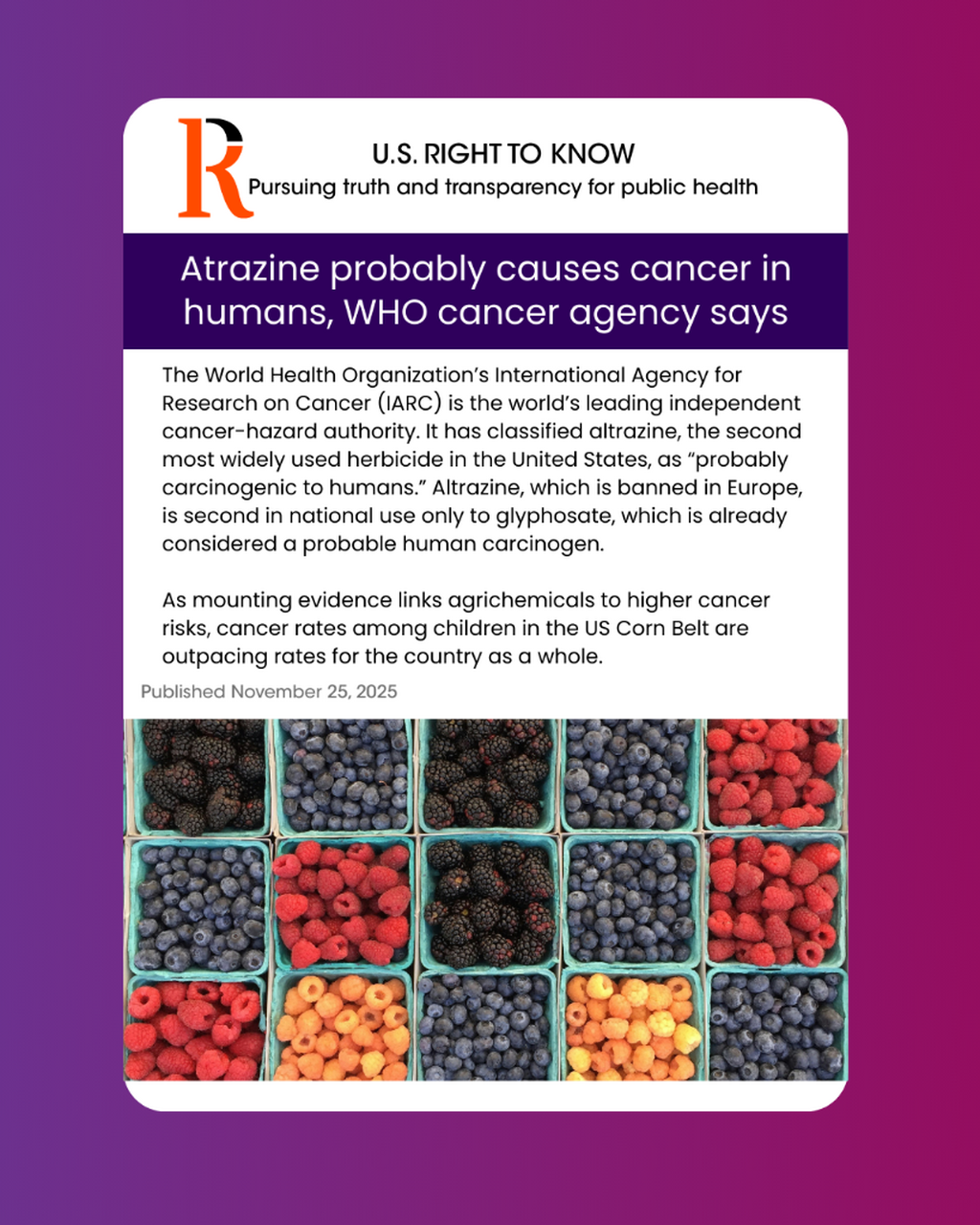 Keep Toxicants Out of Our Everyday Products!