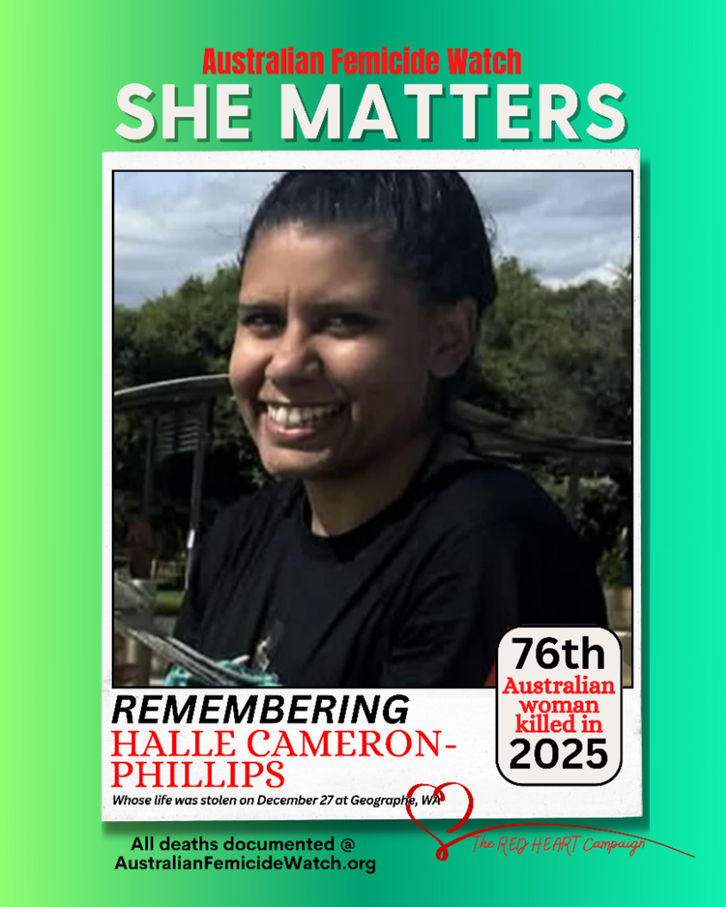 HALLE CAMERON-PHILLIPS GOFUNDME