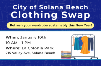 Solana Beach Clothing Swap