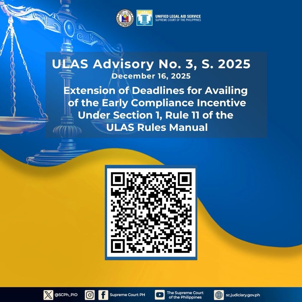 ULAS Advisory No. 3, S. 2025