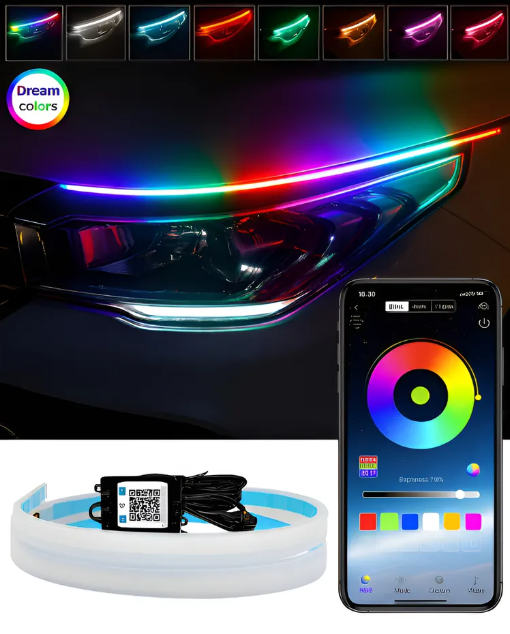 FITA RGB 45CM COM SETA R$:139,90