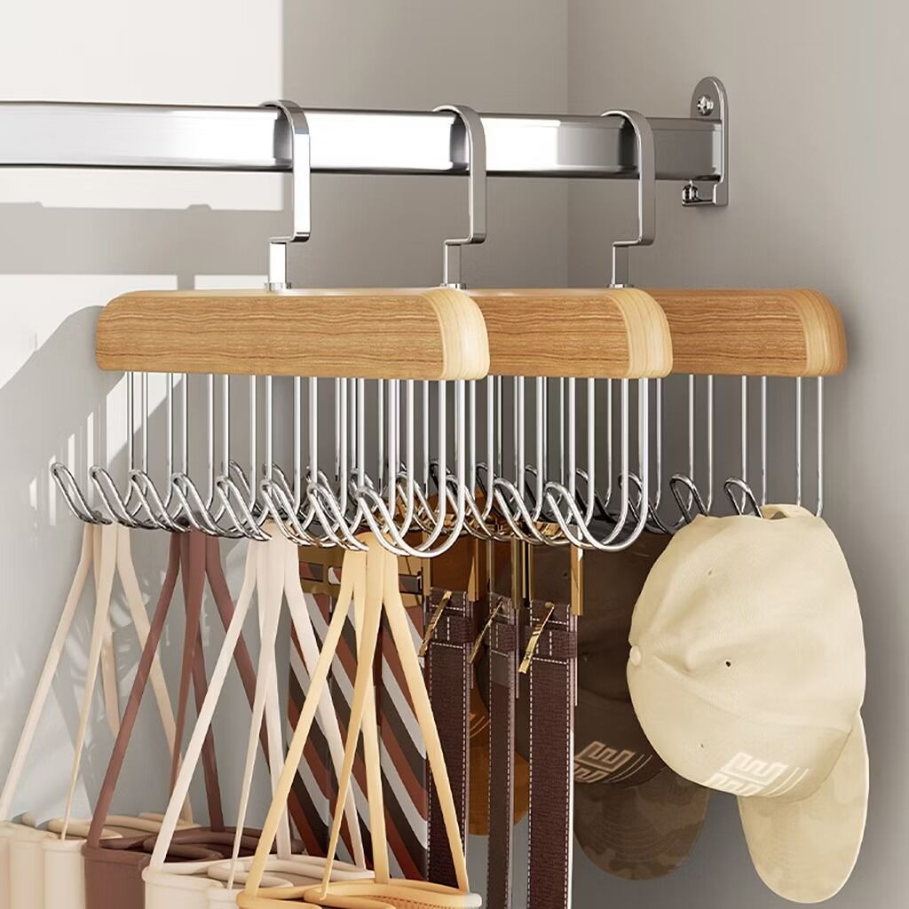 Hook Bra Hanger Space-saving Man Belt Tie Hanger Durable Vest Bag Hanger