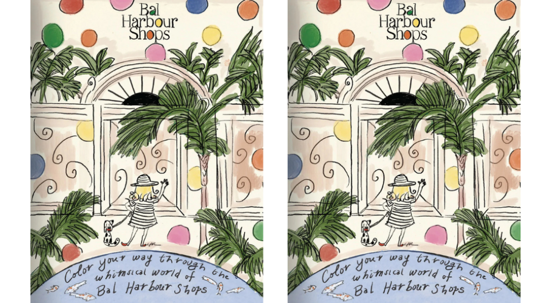 The Bal Harbour Shops Coloring Book and Crayon Set