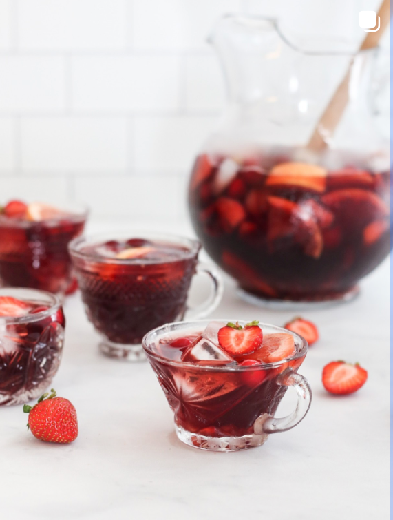 Spiced Strawberry Sangria | California Strawberries