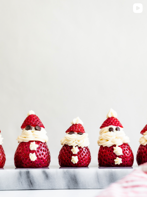 Strawberry Santas | California Strawberries