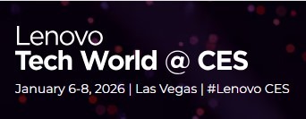     Lenovo at CES 2026 | Smarter AI for All with Yoga, ThinkPad, Legion & Aura Edition AI PCs | Lenovo UK