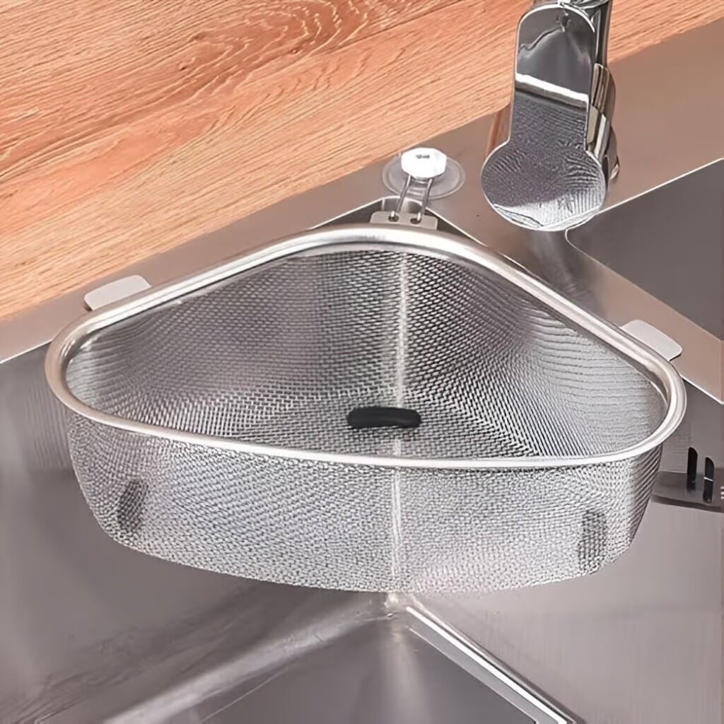 Stainless Steel Sink Corner Strainer