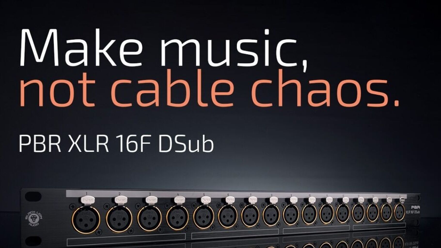 PBR XLR 16F DSub