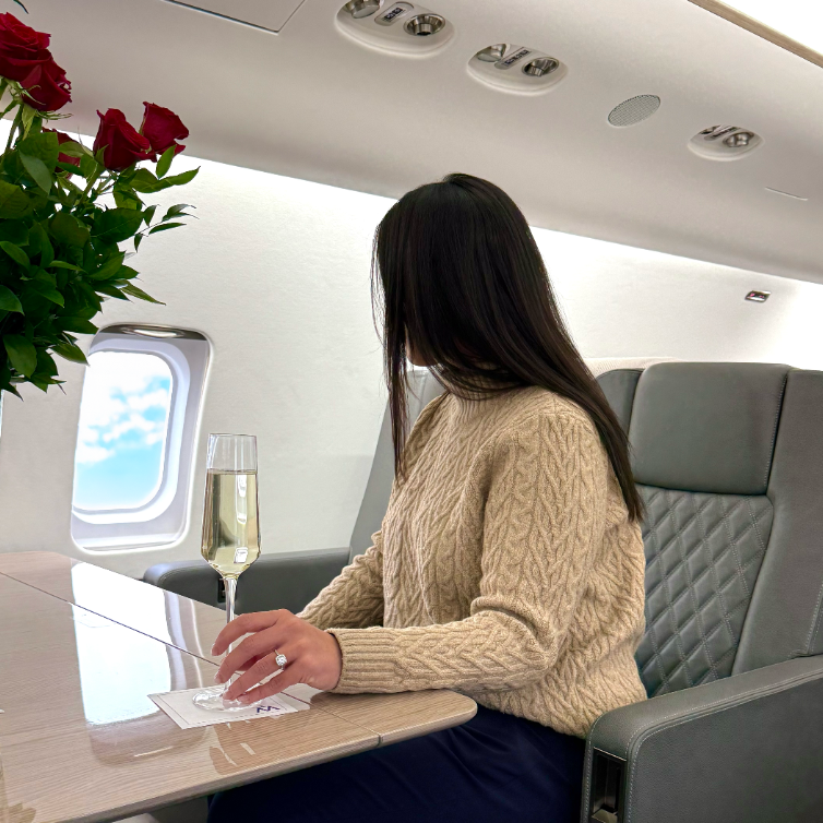 5 Romantic Private Jet Getaways For Valentine's Day 2026