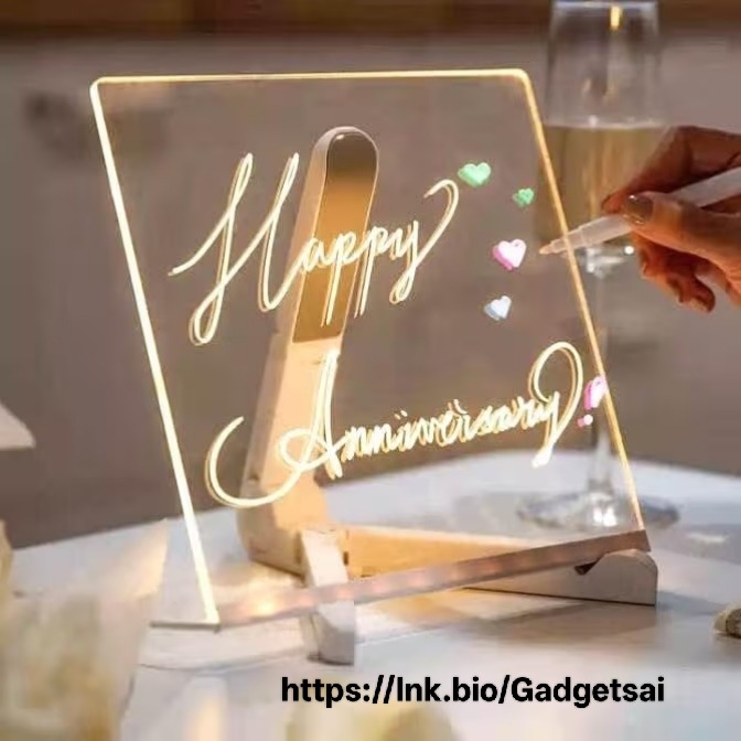 3D Acrylic Writing Pad