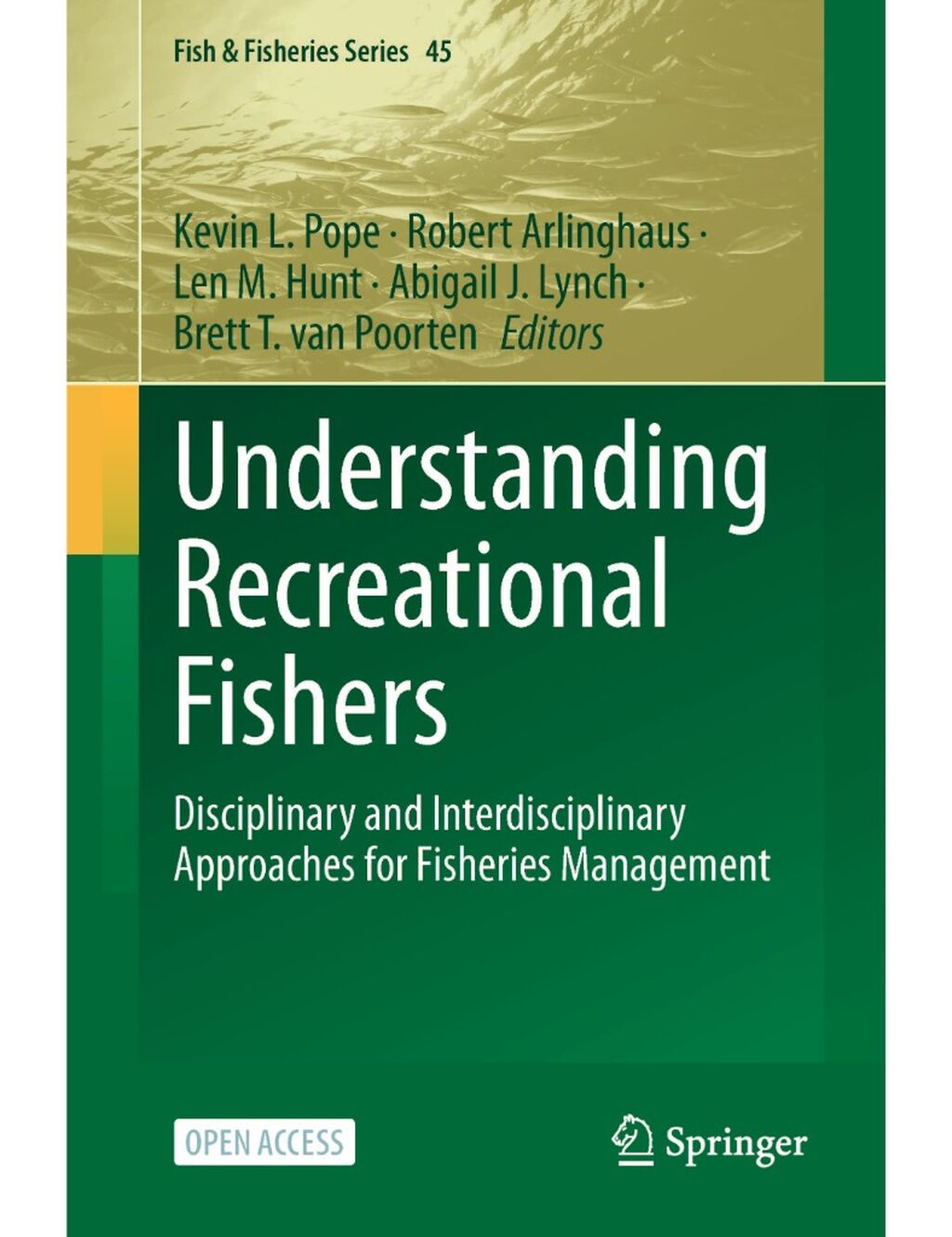 Ecology for Understanding Recreational Fishers and Fisheries