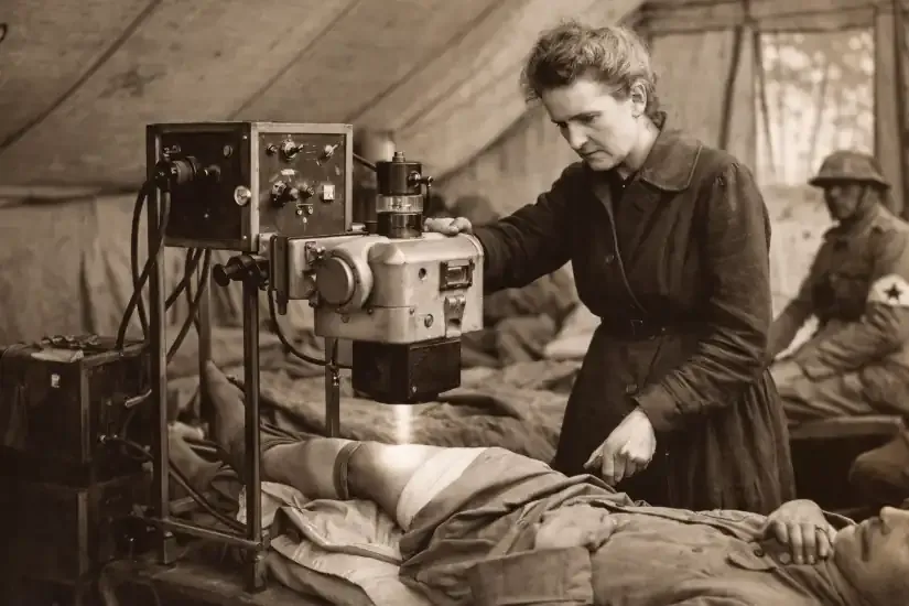 Marie Curie y los Rayos X: De la guerra a la medicina moderna