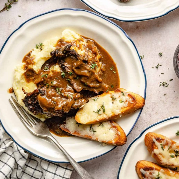 French Onion Braised Beef