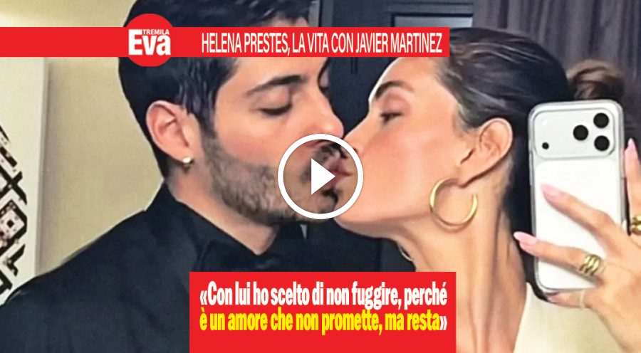 Helena Prestes: &laquo;quello di Javier &egrave; un amore che resta&raquo;