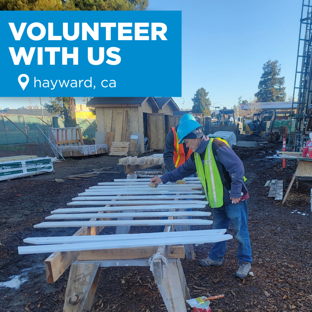 Volunteer in Hayward