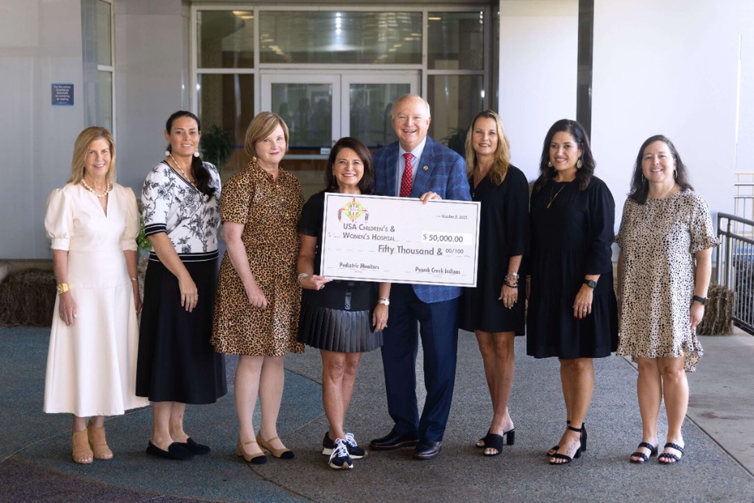 Poarch Creek Indians donate $50,000 to Children&rsquo;s & Women&rsquo;s Hospital for new pediatric monitors