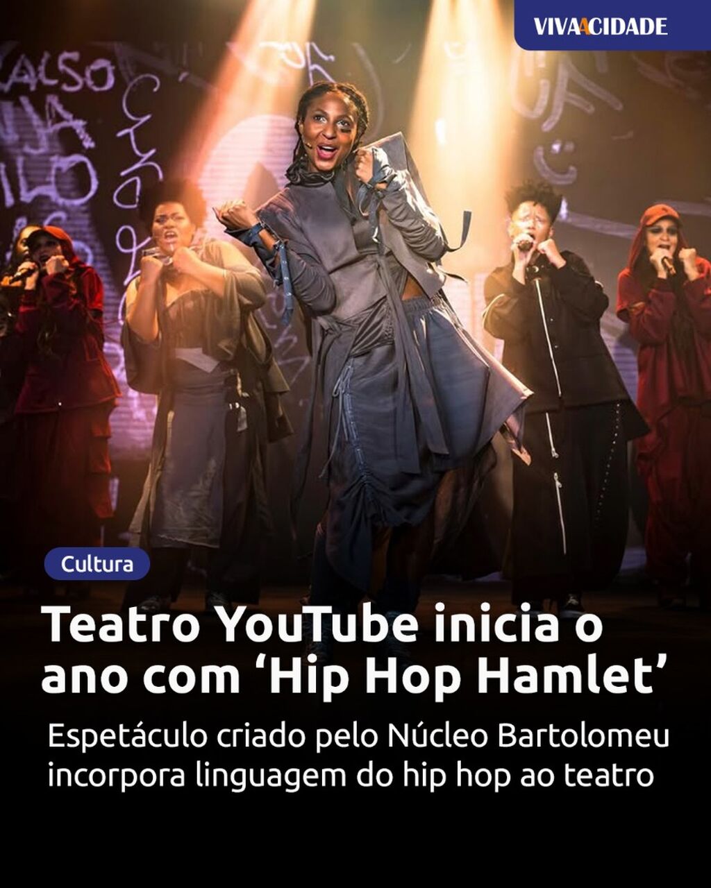 Teatro YouTube inicia o ano com &lsquo;Hip Hop Hamlet&rsquo;